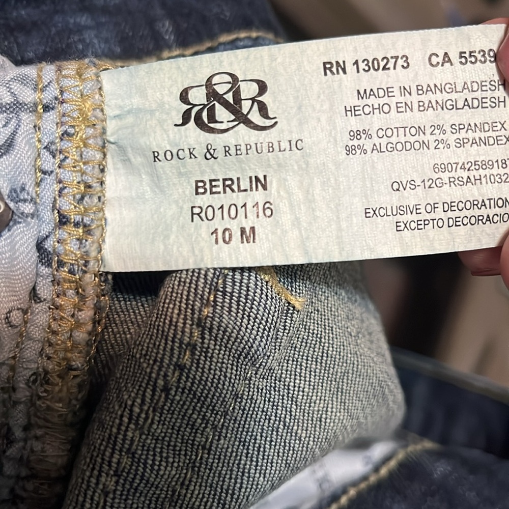 Rock & Republic Berlin Jeans 10 - Picture 10 of 10